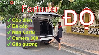 Fortuner 2022 độ cốp điện, màn Android Carfu liền camrera 360 cực chất !