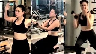 Kareena Kapoor Hard GYM Body Workout New Video