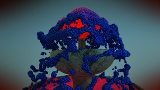 Blender SPH Fluid Particles I Roman Fountain