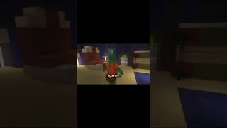 Minecraft but Spongebob Custom Hearts 2 #Shorts