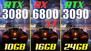 RTX 3080 vs. RX 6800 XT vs. RTX 3090 | Test in 4K