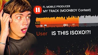 he made a BANGER on FL Studio Mobile!? || MOONBOY Producer Contest