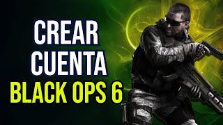 Cómo Crear una cuenta de Call of Duty Black Ops 6, COD BO6