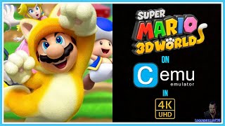 Super Mario 3D World on CemU [RTX 2080 - I7 9700K]