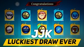 JJK LUKIEST DRAW EVER🤔😱?? MLBB X JUJUTSU KAISEN | MLBB | GODXWARRIOR