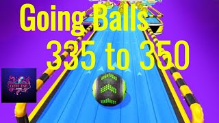 Going balls levels 335 to 350 Gameplay #goingballs #offlinegaming #ballgame