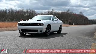 AWE Non Res Touring Edition Auspuff für Dodge 2017+ Challenger,   2017+ Charger 5 7L