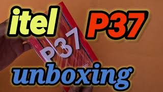 itel p37 unboxing