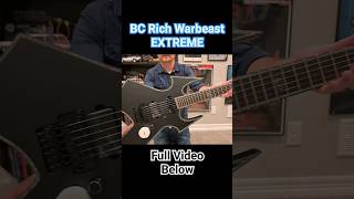 Awesome @OfficialBCRich  Warbeast Extreme @guitarcenter #unboxing #guitar