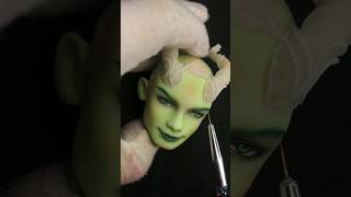 Isaiah Monster High G3 Deuce Gorgon Doll Repaint #art #customdoll #dollrepaint #doll #monsterhigh