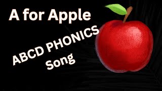 A for Apple | Alphabet Song Nursery Rhyme | ABC Phonics Song for Kids and babies #kidssong