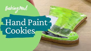 Hand Paint Cookies | Baking Mad