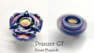 Making a SuperFast Dranzer GT Beyblade From popsicle Sticks