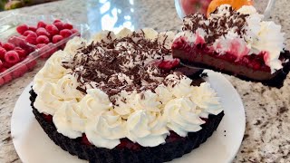 Chocolate Pie / Chocolate Cream Pie / Chocolate Cream Pie Recipe / ASMR cooking