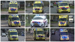 Politie en [Solo] Ambulances met spoed in Amsterdam