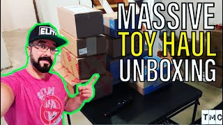 MASSIVE MONTHLY TOY HAUL & UNBOXING! NEW Marvel Legends, GI JOE, NECA Haulathon, Wrestling & More!