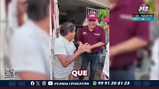 🔴 Rommel Pacheco, candidato a la alcaldía de Mérida por la coalición 'Sigamos Haciendo Historia'