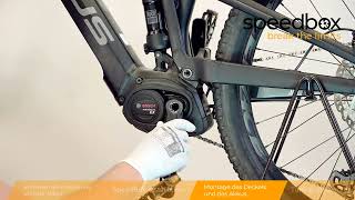 eBike Tuning SpeedBox 3.0 (B.Tuning) für Bosch Installationsvideo - Deutsch