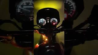 HJG headlight projector and meter lights installed #ybr125  #travelvlogs #shorts #youtubeshorts