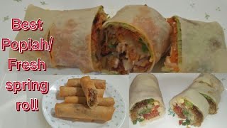 Popiah Fresh and Fried Spring rolls/meidayly