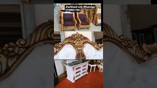 Wooden bed design and sofa set and dressing table| Diamond Enterprises Ranchi | #shorts #bed #sofa