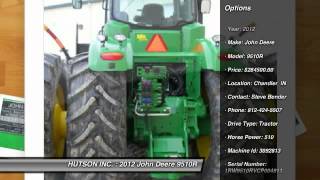 2012 John Deere 9510R, Chandler, IN 9011362