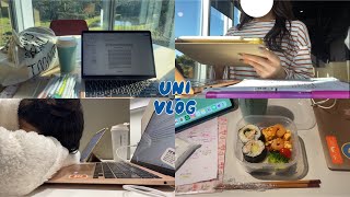 study vlog🧺23歳院生の平凡な日々| 初めて授業サボった日 | suffering from deadlines | grad school life in Sydney