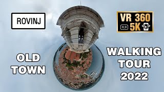 [VR360] [5K] Rovinj - Chorvatsko - Květen 2022 - procházka