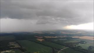 Aerial Storm Chasing-Squall Line Intercept