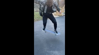 Slow motion ollie