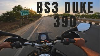 ಮುಳಬಾಗಿಲಿನ Highways ನಲ್ಲಿ  Duke 390 BS3 ಜೊತೆ ಸಂಜೆ ಸಂಚಾರ | Evening Highway ride with Favourite Bike|