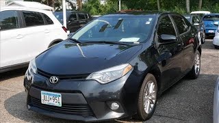 Used 2014 Toyota Corolla Saint Paul White-Bear-Lake, MN #W002011A - SOLD