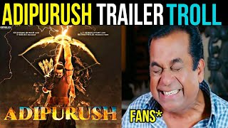 Adipurush trailer trolls take over the internet - watch now!