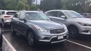 2017 INFINITI QX50 in Hagane Blue & Graphite