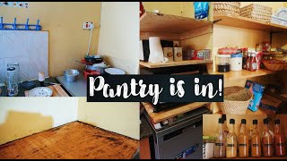 NEW PANTRY + CLEAN WITH ME | Vlog-ish | House to Home #6 (Crystal Olisa)