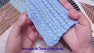 EASY Crochet Stitch for Blanket  and scarves