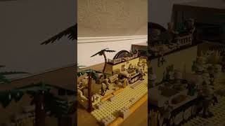 Frontdepot vor Tunis - MOC Afrika Korps Cobi Lego DAK