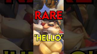 TORBJORN Has A RARE 'Hello' VOICELINE In Overwatch 2... #shorts #overwatch2 #overwatch #ow2 #ow