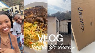 VLOG- few days with me, home finds, family time, couscous recipe, simple life,#vlogtober | Neilwe k