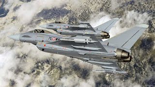 Eurofighter Typhoon In Action HD Video || يوروفايتر تايفون في العمل