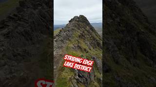 helvellyn via Striding Edge Lake District