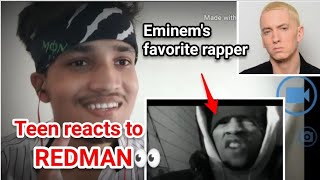 First time hearing "Redman"🩸 | TEEN reacts to Redman- Tonight's Da Night(Uncut)