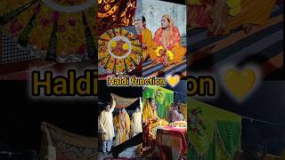 Haldi function part -4 💛 || #haldi #haldiceremony #haldifunction #shadi #shadiseason #shortsfeed