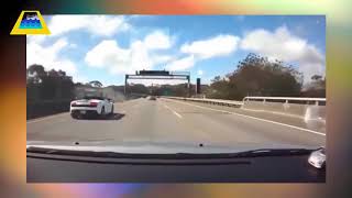 "New" Lamborghini Crash Caught On Dash Camera | Ocean News