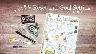 Monthly Reset & Goal Setting | March 2024