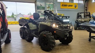 2019 Can-am Outlander 6x6 Max 650XT Kenda Executioners