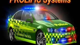 Traffic Interceptor 1 LED Dash Light for Emergency Vehicles Prolific Systems