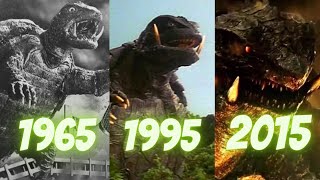 EVOLUTION OF GAMERA IN MOVIES AND CARTOONS(1965-2015)