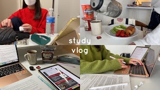 \study vlog/ 💻忙しかった大学生の1週間 | 大学卒業後の進路🎓| a life update✨