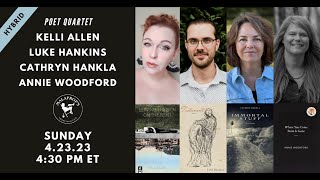 Poet Quartet: Kelli Allen, Luke Hankins, Cathryn Hankla, and Annie Woodford | Malaprop's Presents